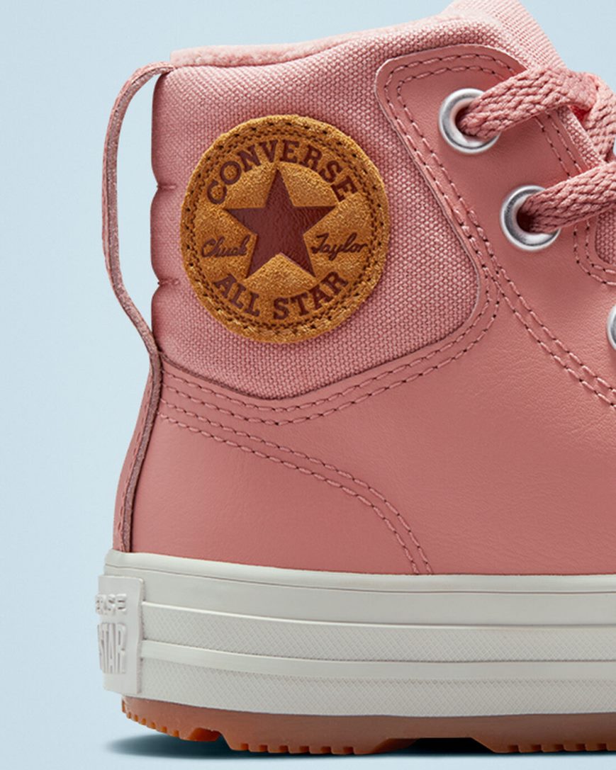 Tenis Converse Couro Chuck Taylor All Star Berkshire Boot Color Cano Alto Menina Rosa | PT M0103P4